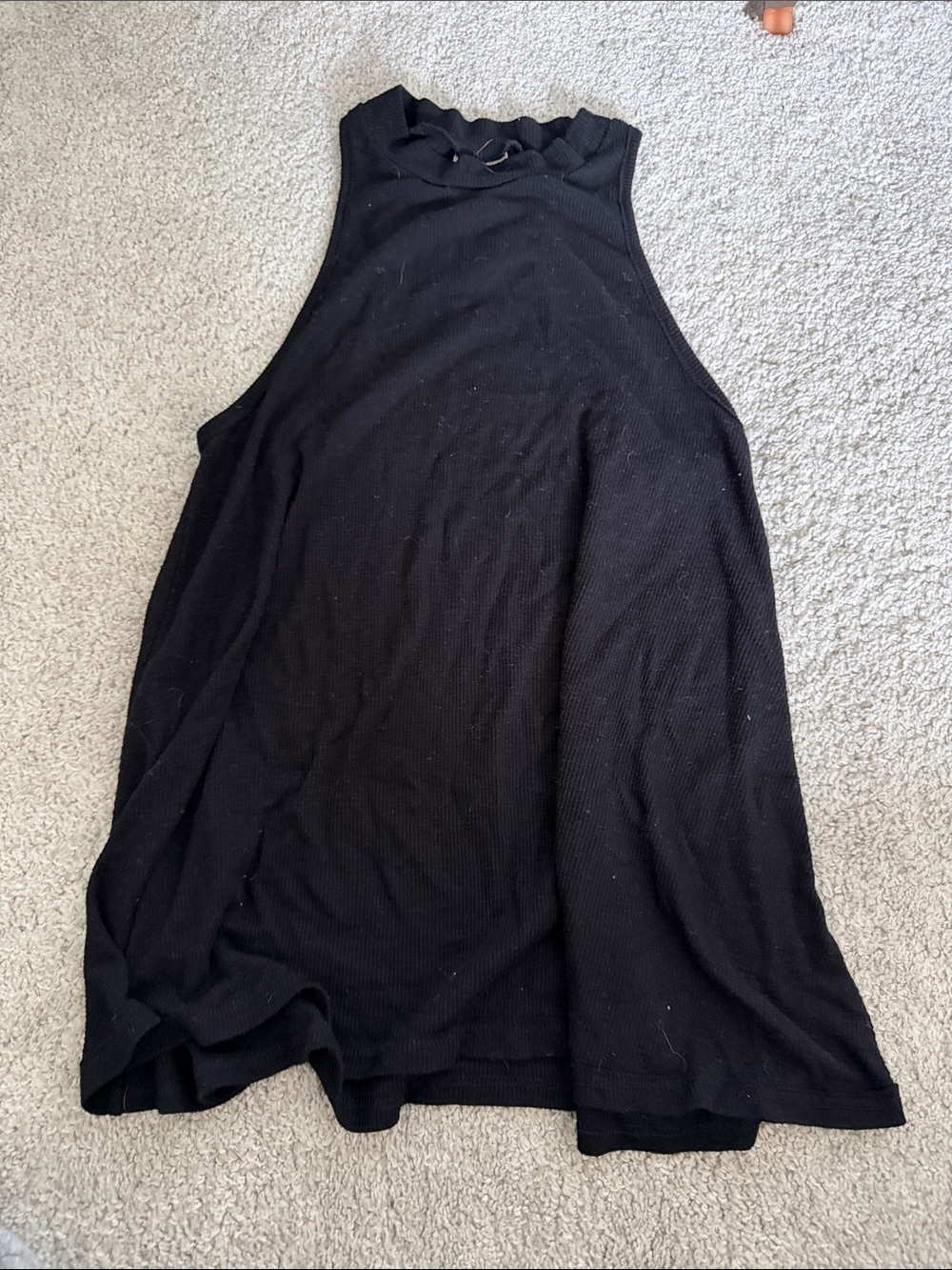 Free people Black Sleeveless Mock Neck Women’s Top